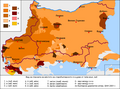 Les parlers torlakiens en Bulgarie (nord-ouest, n° 3) et dans les pays voisins.