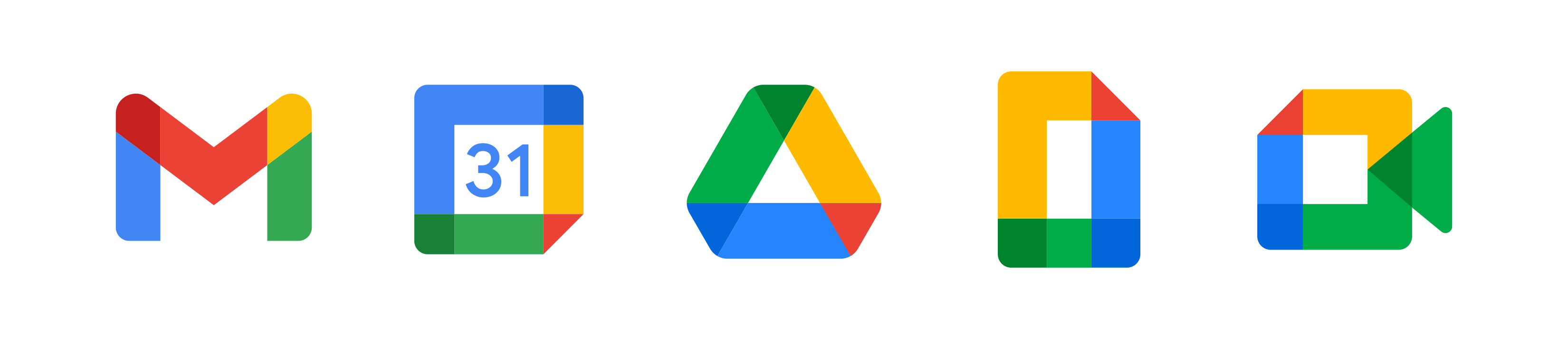 Description de l'image Google Workspace product icons (2020).svg.