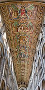 Plafond in de kathedraal van Ely in Cambridgeshire