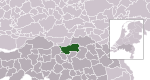 Carte de localisation de Bois-le-Duc