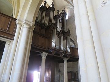 Falaise (Calvados), église Notre-Dame de Guibray, grand orgue de Claude Parisot.