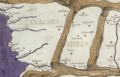 מפת ממלכות קולכיס ואיבריה