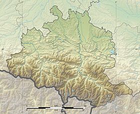 Voir sur la carte topographique de l'Ariège