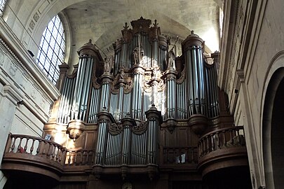 Paris, Église Sainte-Élisabeth-de-Hongrie, grand orgue.