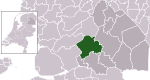 Carte de localisation de Westerveld