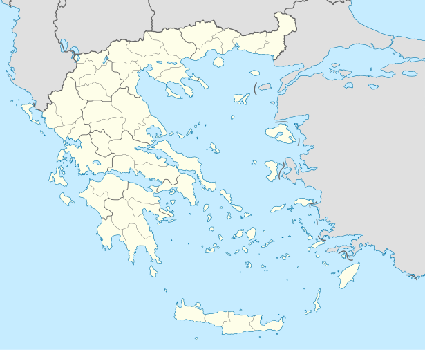 Carte des aéroports de Grèce