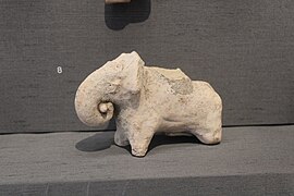 Figurine d'un éléphant, Dabarkot (Baloutchistan), British Museum.