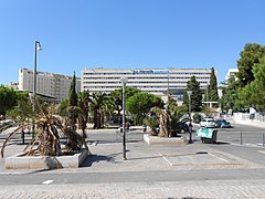 L'université d'Aix-Marseille, campus de Marseille Saint-Charles.