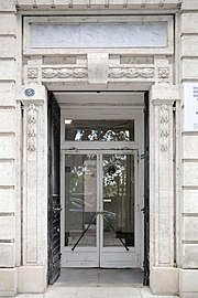 Entrée principale de l'institut supérieur des arts de Toulouse (département beaux-arts).