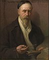 zelfportret door Florimond Van Acker geboren op 6 april 1858