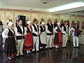 Tradiciaj folkloraj kostumoj de Istrio