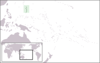 Nord-Marianane på verdskartet