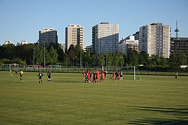 Le parc sportif de Käpylä (fi)[8].