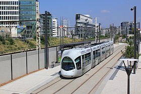 Image illustrative de l’article Ligne 4 du tramway de Lyon
