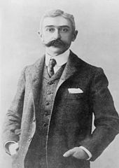 Portrait de Pierre de Coubertin