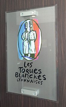 Limonest - Plaque Toques Blanches Lyonnaises - Sysco France (juil 2018).jpg