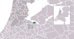Carte de localisation de Huizen