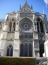 Vue générale de la façade du transept sud.