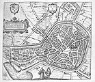 Fortifications de Bergen op Zoom en 1572.