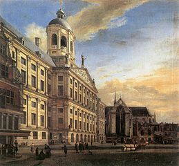 Le Dam à Amsterdam (1667), Musée des Offices