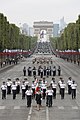 Défilé militaire à Paris.