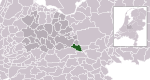 Carte de localisation de Rhenen