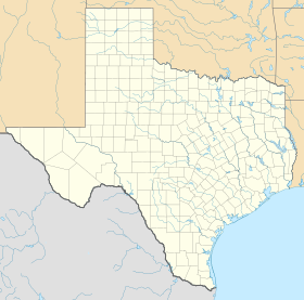 voir sur la carte du Texas