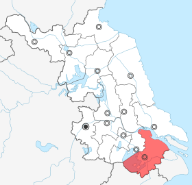 Localisation de Suzhou