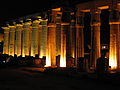 Beispiel für ein traditionelles „Son et lumière“-Event: Luxor