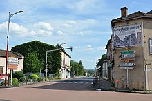 La route départementale 906 en direction du Puy-en-Velay