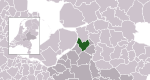 Carte de localisation d'Oldebroek