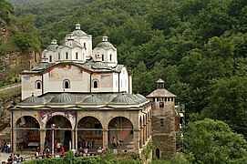 L'église du monastère d'Osogovo.
