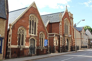 Castle Street Methodist Church, la plus ancienne des deux églises méthodistes.