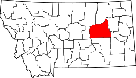 Localisation de Comté de Garfield(Garfield County)