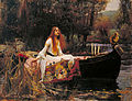 The Lady of Shalott (Paní ze Shalott) 1888