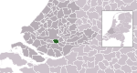 Carte de localisation de Barendrecht