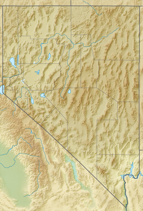 Voir sur la carte topographique du Nevada