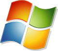 Logo de Windows de 2005 à 2012. Sur Windows Vista et Windows 7.