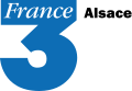 Ancien logo de France 3 Alsace du 7 septembre 1992 au 6 janvier 2002.