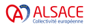 Drapeau de Collectivité européenne d'Alsace