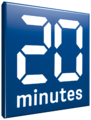Logo de 20 Minutes de mai 2013 à novembre 2020.