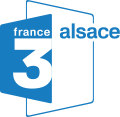 Ancien logo de France 3 Alsace du 7 janvier 2002 au 6 avril 2008.