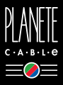 Ancien logo de Planète Câble du 19 septembre 1988 au 3 septembre 1999.