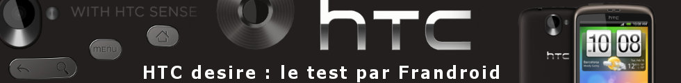Android HTC désire: le test
