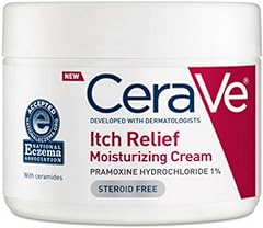 CeraVe Moisturizing Cream for Dry Skin Relief | 12 Ounce | Fragrance Free Cream with Pramoxine for Itch Relief