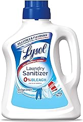 Lysol Laundry Sanitizer Additive, Bacteria-Causing Laundry Odor Eliminator, 0% Bleach Laundry Sanitizer, color, , 90 Fl Oz Cr