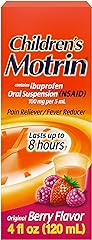 Children's Motrin Oral Suspension, Ibuprofen,Pain Relief, 4 Oz