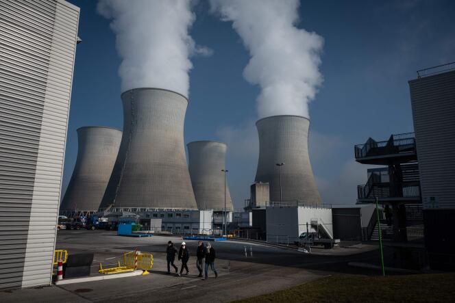 La centrale nucléaire du Bugey, le 25 janvier 2022.