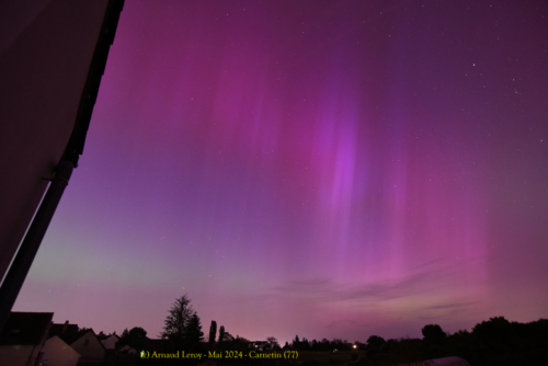 Des aurores boréales ont été vues dans le ciel de Seine-et-Marne le 10 mai 2024