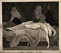 "The Nightmare", artistic representation of sleep, and dreams (nightmares)